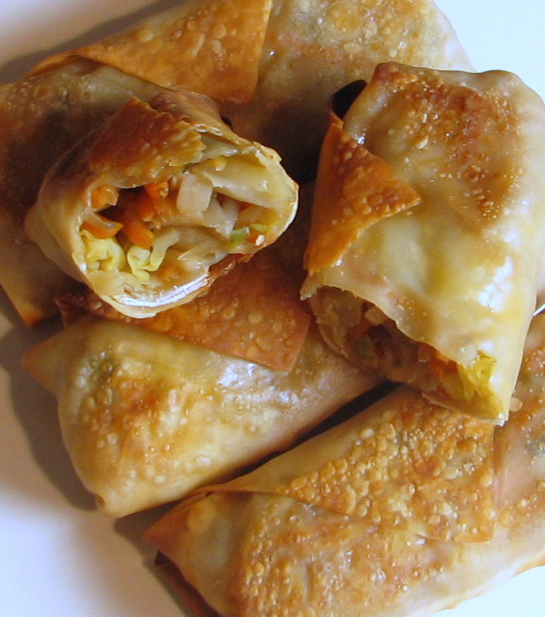 Meatless Monday with Baked Vegetable Egg Rolls Canadian Call Centre
