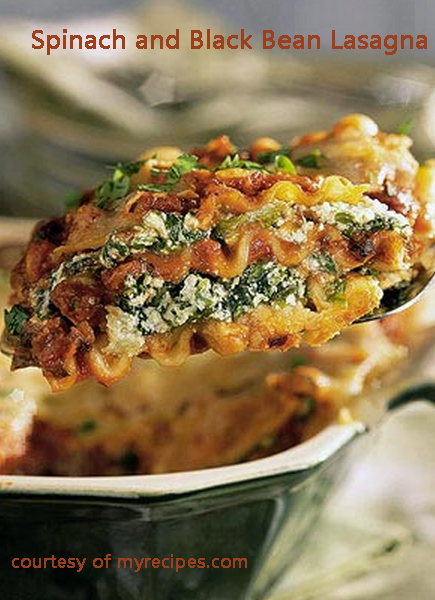 Meatless Monday with Spinach and Black Bean Lasagna - Canadian Call ...